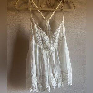 Free People Fiona Cami White XL